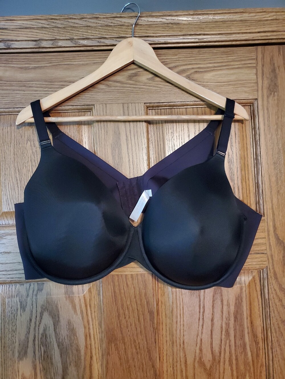Cacique Lane Bryant Smooth Full Coverage Underwire Bra 46DD Black